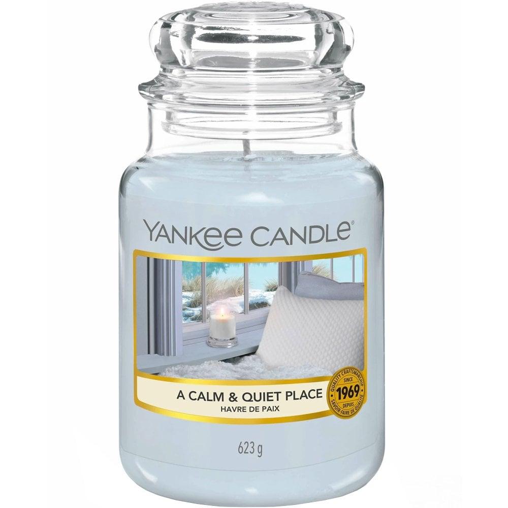 Yankee Candle 623g - A Calm & Quiet Place - Housewarmer Duftkerze großes Glas